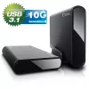 Caja para HDD Fantec DB-ALU31 Negra 3,5 pulgadas