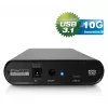 Caja para HDD Fantec DB-ALU31 Negra 3,5 pulgadas