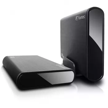 Caja para HDD Fantec DB-ALU31 Negra 3,5 pulgadas