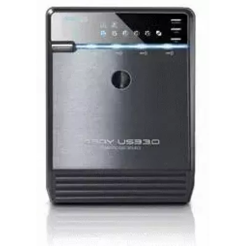 Caja externa para disco duro Fantec QB-35US3R Negra