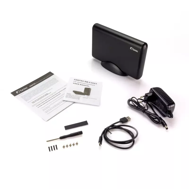 Carcasa de disco duro Fantec DB-F35U3 negra 3,5