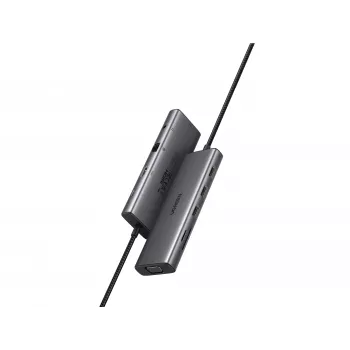 Ugreen Revodok hub USB-C 10 en 1 UGREEN 15601 10 puertos 4K HDMI
