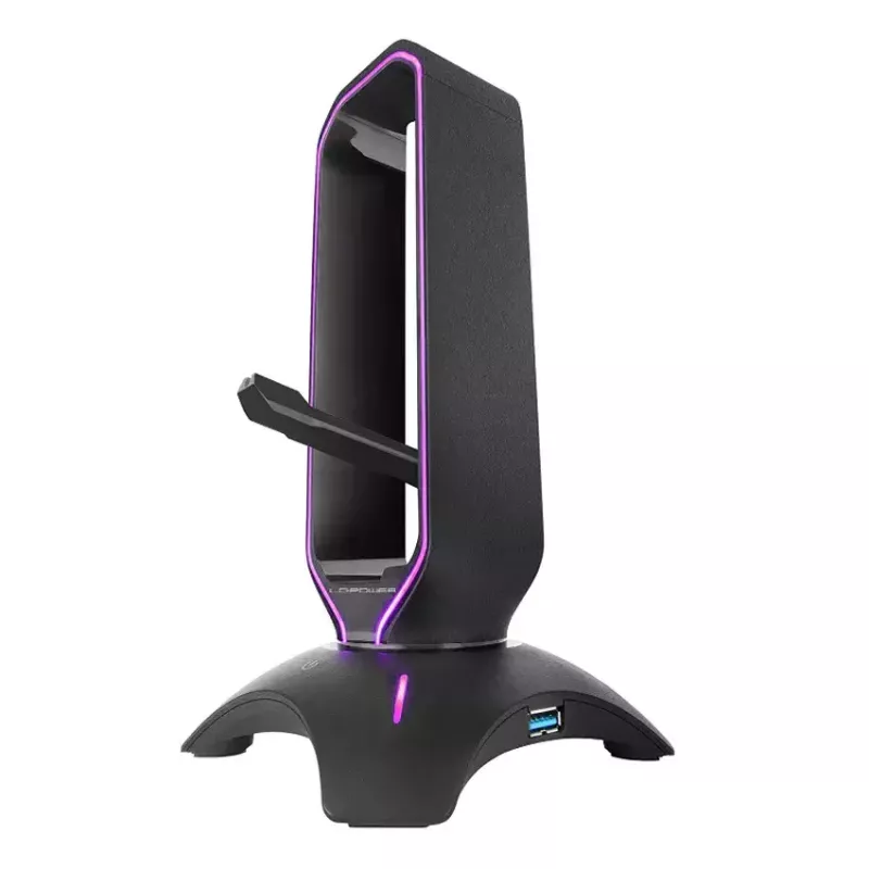 Soporte para auriculares LC-Power LC-HUB-HEAD-BUNGEE