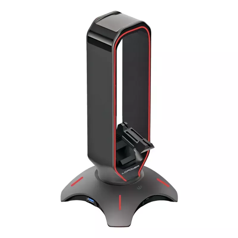 Soporte para auriculares LC-Power LC-HUB-HEAD-BUNGEE