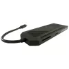 Hub USB LC-Power LC-HUB-C-MULTI-6-RGB Type-C 5000 Mbit/s negro