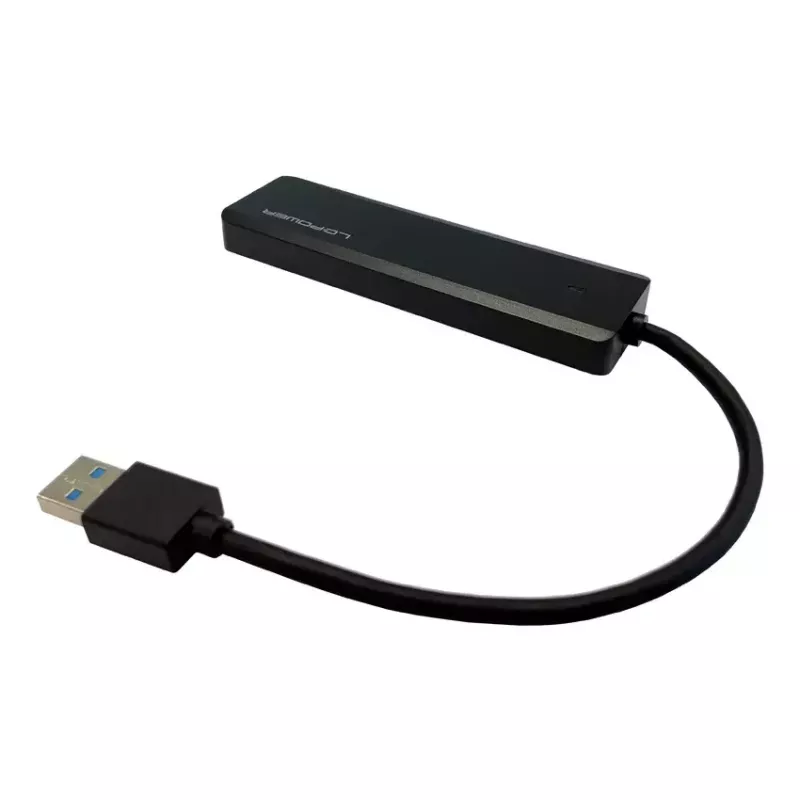 Hub USB LC-Power LC-HUB-U3-4-V2 USB 3.2 Gen 1 Type-A Type-C 5 Mbit/s negro