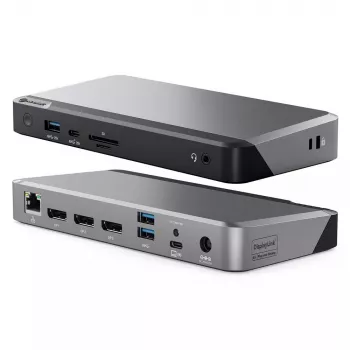 ALOGIC DX3 Triple 4K Display docking station universal 100W Power Delivery