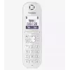 Panasonic KX-TGQ200GW teléfono digital inalámbrico DECT, blanco
