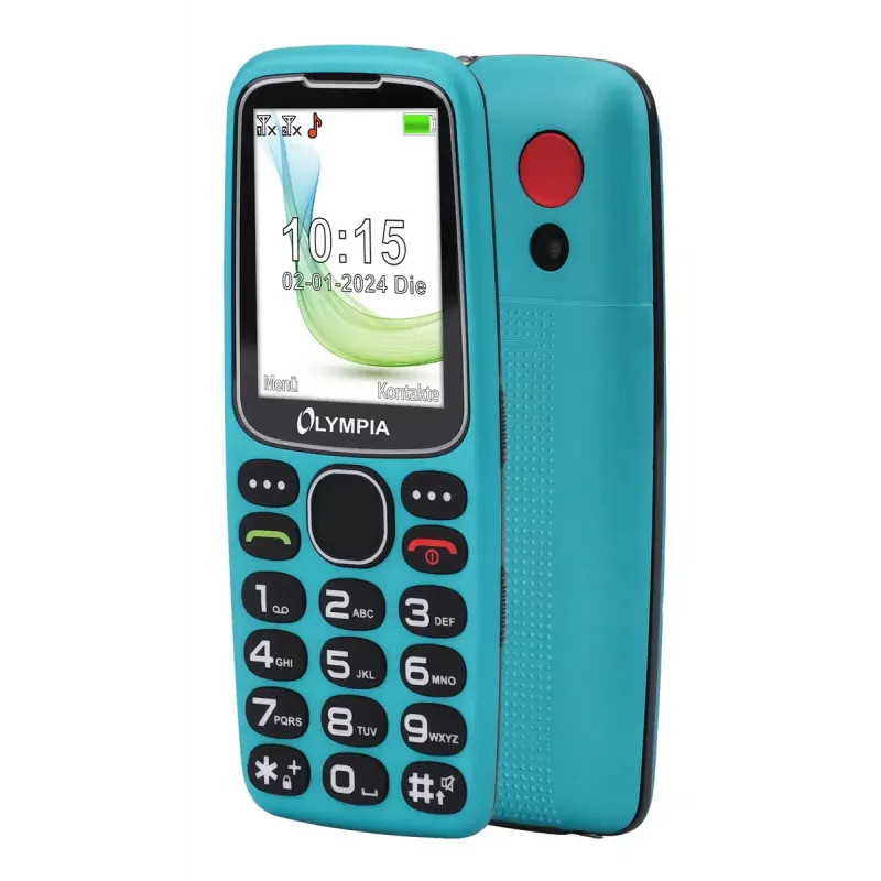 Teléfono móvil Olympia STAR pantalla de 2,4 pulgadas Dual SIM