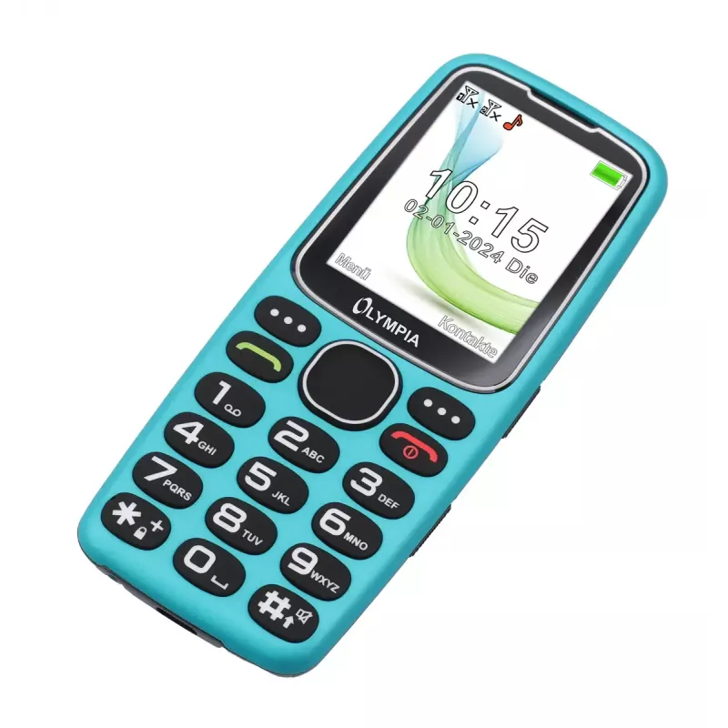Teléfono móvil Olympia STAR pantalla de 2,4 pulgadas Dual SIM