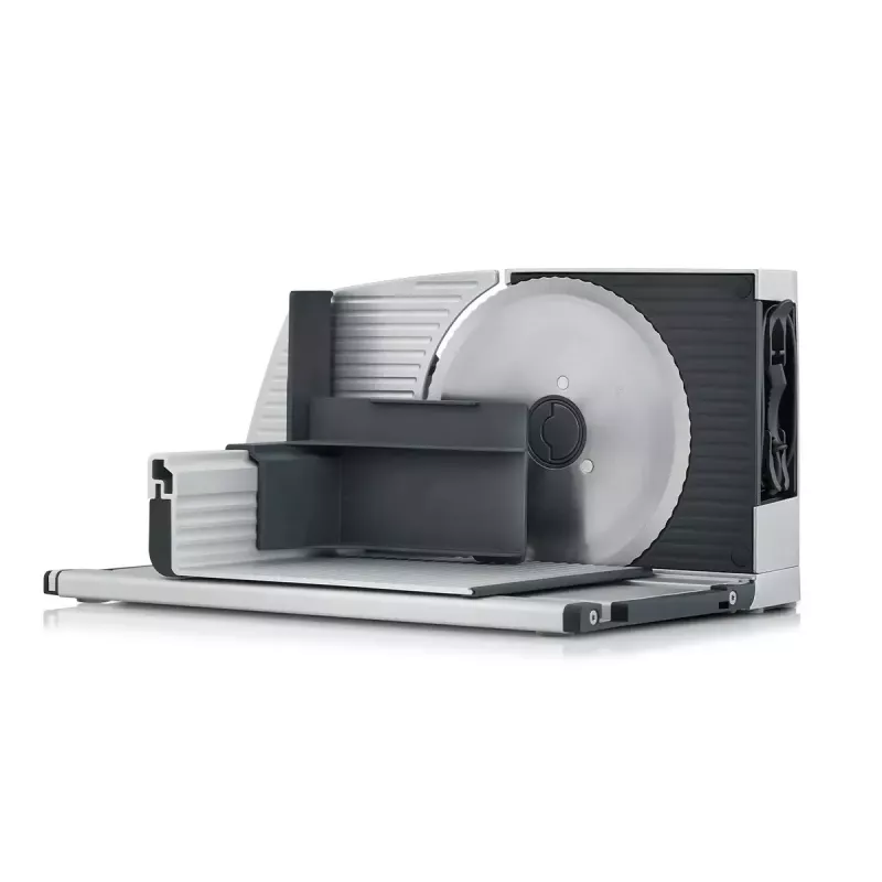 Cortadora eléctrica Graef MYtiny 170 W plateada grosor de corte 1,5 cm