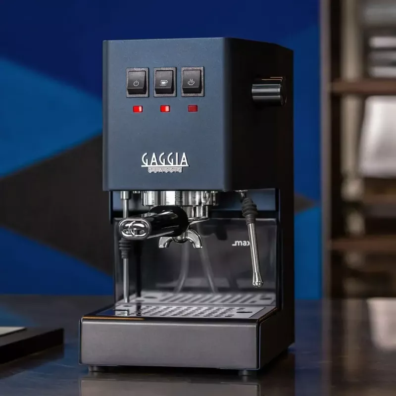 Cafetera espresso Gaggia Classic Evo E24 – bomba de 15 bar, acero inoxidable
