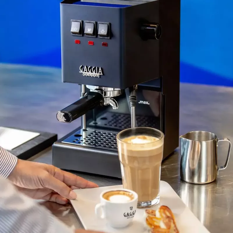 Cafetera espresso Gaggia Classic Evo E24 – bomba de 15 bar, acero inoxidable