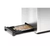 Tostadora Bosch TAT5P420 2 rebanadas 970 W negra, acero inoxidable