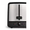 Tostadora Bosch TAT5P420 2 rebanadas 970 W negra, acero inoxidable