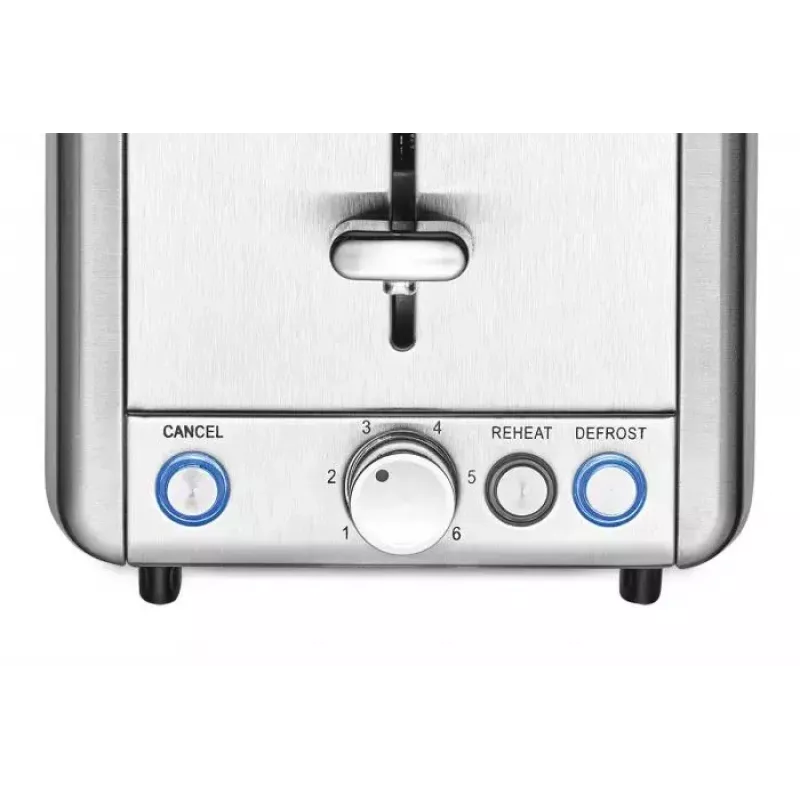Tostadora Solis Steel 2 rebanadas 925 W acero inoxidable
