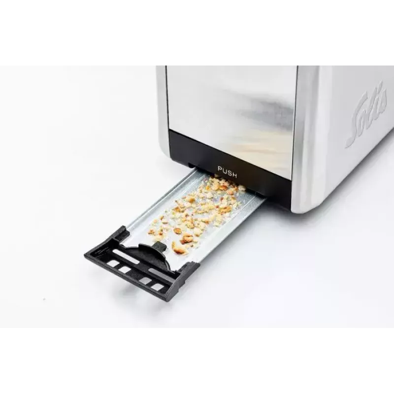 Tostadora Solis Steel 2 rebanadas 925 W acero inoxidable