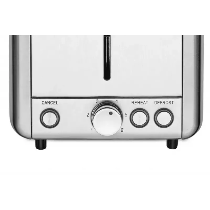 Tostadora Solis Steel 2 rebanadas 925 W acero inoxidable