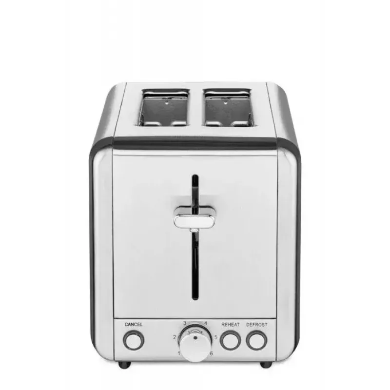 Tostadora Solis Steel 2 rebanadas 925 W acero inoxidable