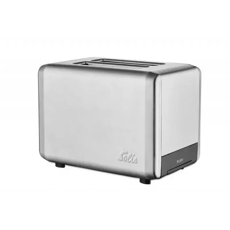 Tostadora Solis Steel 2 rebanadas 925 W acero inoxidable