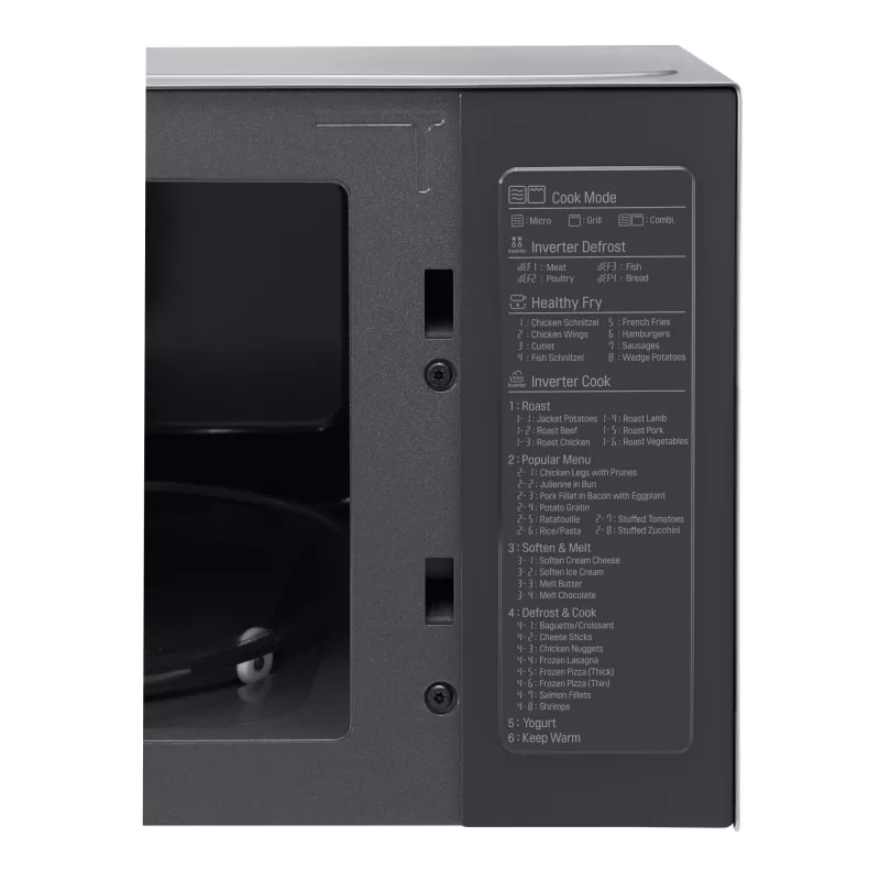 Microondas LG MH6565CPS microondas con grill de acero inoxidable para encimera 25 L 1150 W