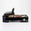 Ariete 1916 MultiGrill 3 in 1 grill de contacto, barbacoa, temperatura regulable, 2400 W, negro