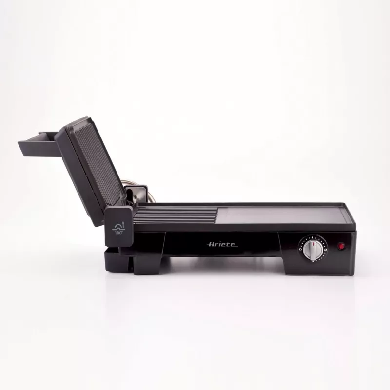 Ariete 1916 MultiGrill 3 in 1 grill de contacto, barbacoa, temperatura regulable, 2400 W, negro