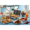 Gofrera Ariete, 700 W, placas antiadherentes, azul, azul claro, 700 W, 700 W, 700 W, 210 mm, 250 mm
