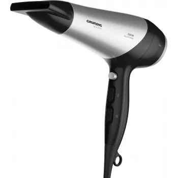 Secador de pelo Grundig HD 6080 B 2200 W negro, plata
