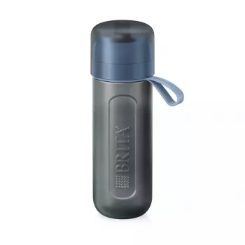 Botella con filtro de agua Brita 1052248 0,6 L azul gris
