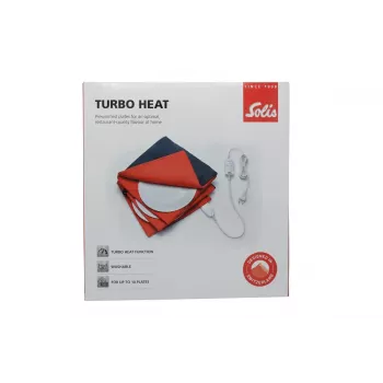 Calientaplatos Solis Turbo Heat 90642, rojo/gris