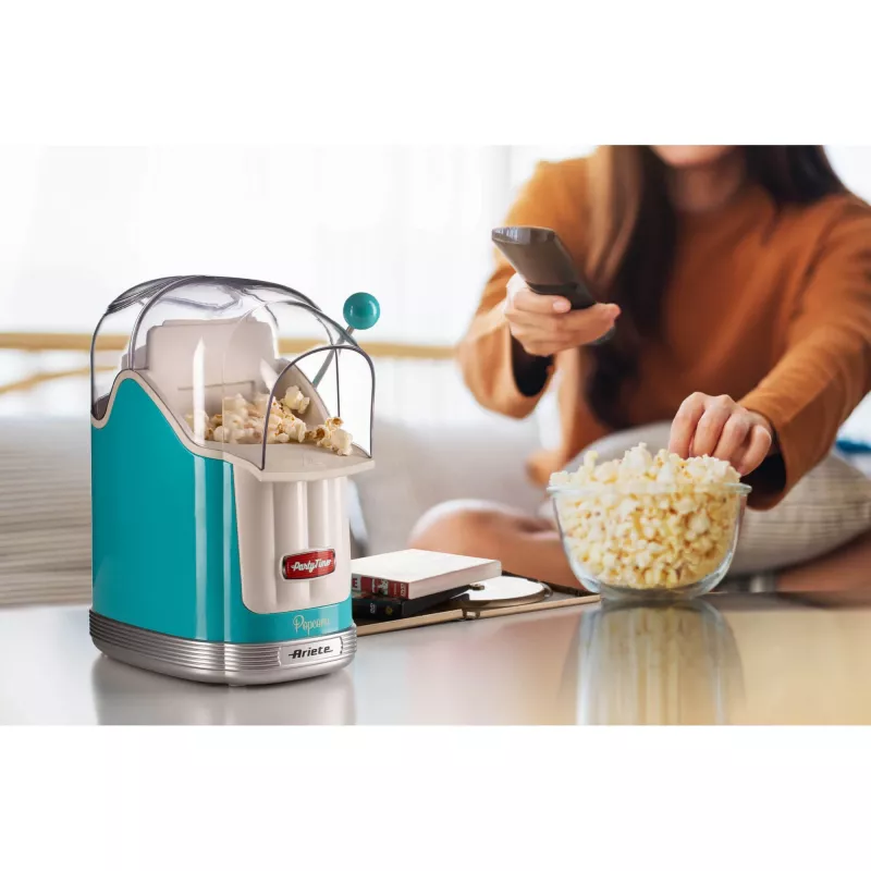 Máquina de palomitas Ariete 2958/01 azul, blanco 3 min 1100 W