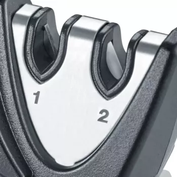 Afilador de cuchillos de arrastre Graef Piccolo negro gris