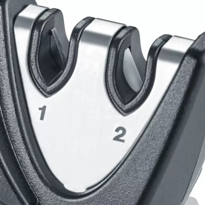 Afilador de cuchillos de arrastre Graef Piccolo negro gris
