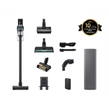 Aspirador de escoba 2-in-1 Samsung VS20C85G4PB batería en seco Micro sin bolsa 550 W azul