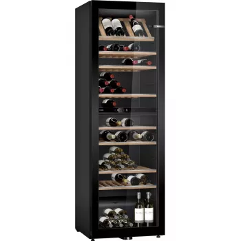 Vinoteca Bosch Serie 6 KWK36ABGA vinoteca de compresor de pie negro 199 botella(s)