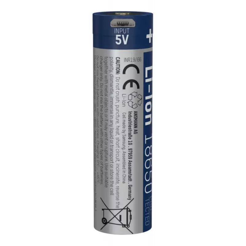 Batería recargable Ansmann 1307-0002 litio-ion 18650