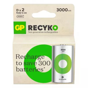 Batería recargable GP Batterien ReCyko Pro RECYKO D NiMH 63,5 g