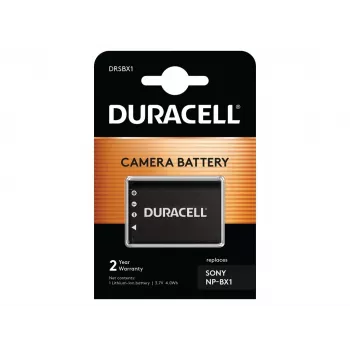 Batería para cámara Duracell — sustituye a la batería Sony NP-BX1