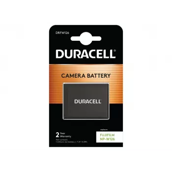 Batería para cámara Duracell DRFW126 sustituta de Fujifilm NP-W126