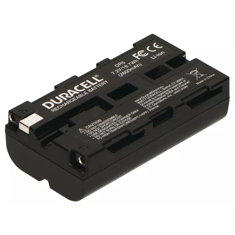 Batería para videocámara Duracell — sustituye a la batería Sony NP-F330/NP-F550