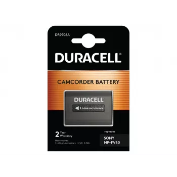 Batería para videocámara Duracell — sustituye a la batería Sony NP-FV50