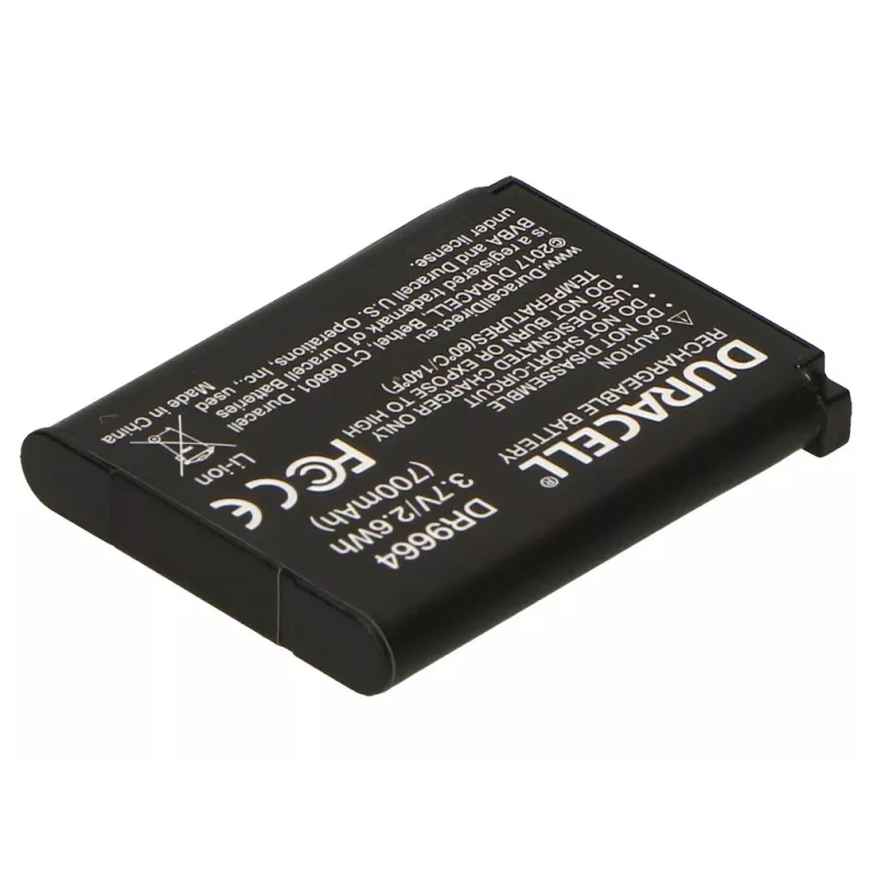 Batería para cámara Duracell — sustituye a la batería Olympus Li-40B