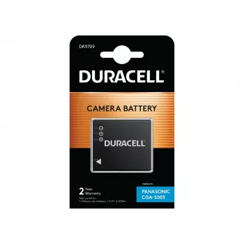 Batería para cámara Duracell — sustituye a la batería Panasonic CGA-S005