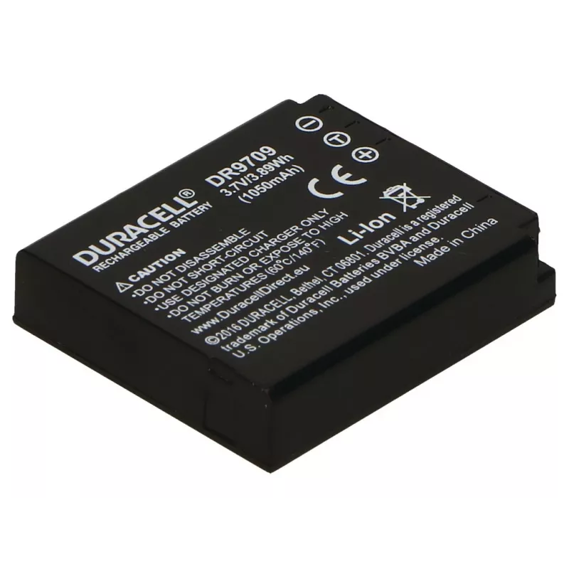 Batería para cámara Duracell — sustituye a la batería Panasonic CGA-S005