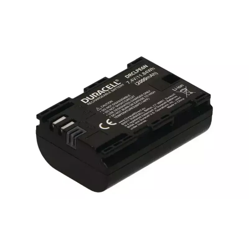Duracell DRCLPE6N batería de iones de litio 2000 mAh para Canon LP-E6N