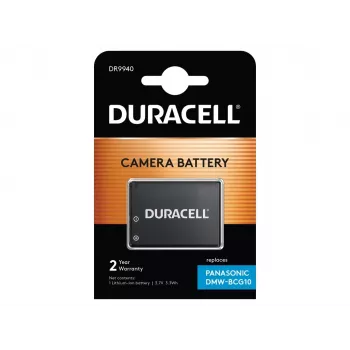 Batería para cámara Duracell — sustituye a la batería Panasonic DMW-BCG10