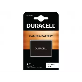 Batería de cámara Duracell - Reemplazo para batería Olympus BLN-1, Olympus, 1140 mAh, 7,4 V, ion de litio (Li-Ion)