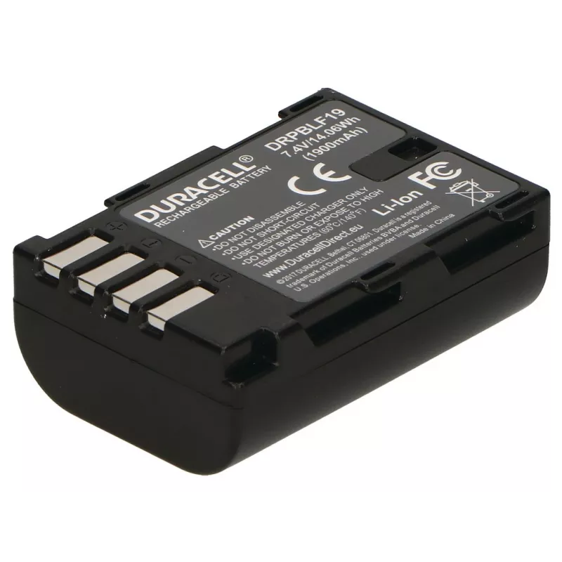 Batería de cámara Duracell - Reemplazo para batería Panasonic DMW-BLF19E