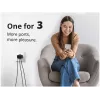 Cargador Conceptronic 3 puertos 67W GaN USB PD con cable de carga USB-C, USB-C x 2, USB-A x 1, QC 3.0, PPS